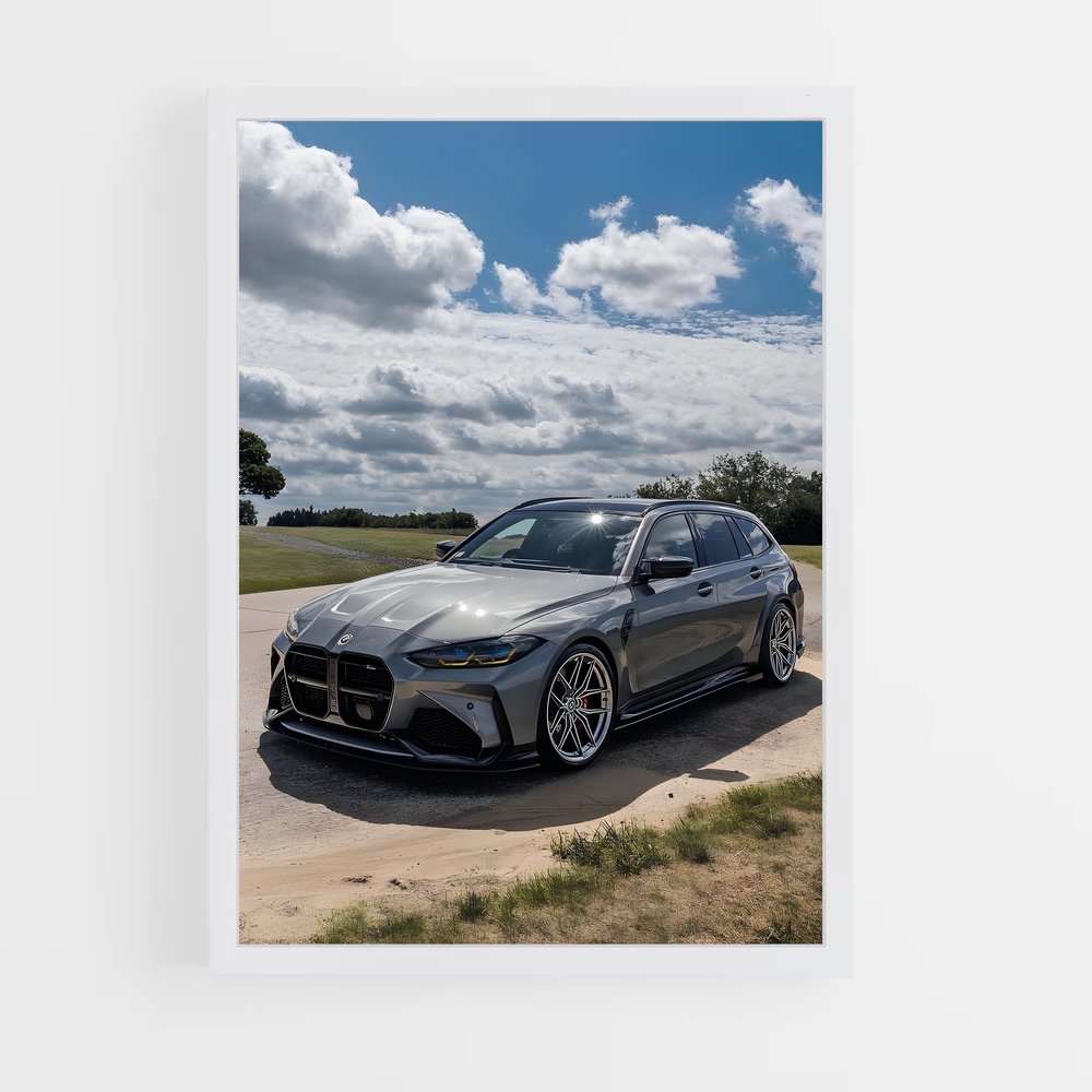 Poster Touring Route – affiche BMW (vue 3)